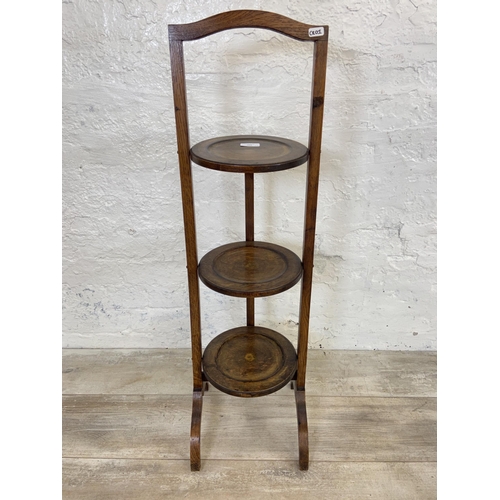 169 - Two pieces of occasional furniture, one 19th century style mahogany tripod pedestal jardinière stand... 