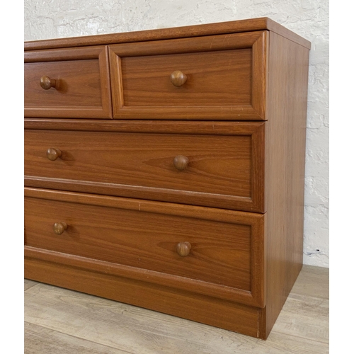 172 - A G Plan teak chest of drawers - approx. 69cm high x 150cm wide x 46cm deep