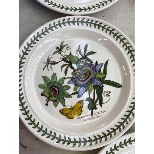 368 - Five Portmeirion The Botanic Garden 27cm plates