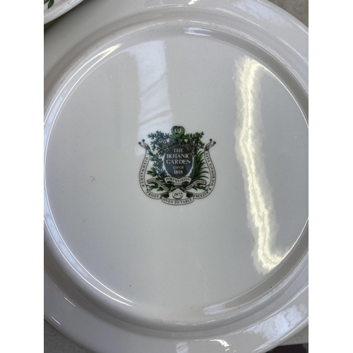 368 - Five Portmeirion The Botanic Garden 27cm plates