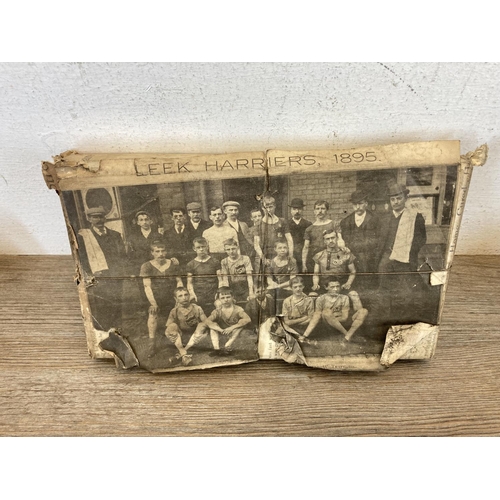 Sixteen late 19th/early 20th century sporting newspaper printing blocks