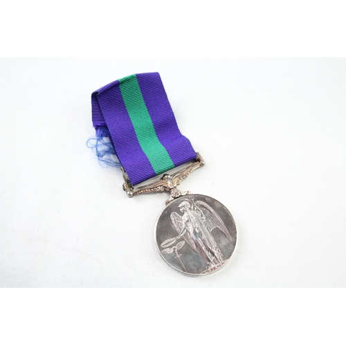 2407 - An Elizabeth II Canal Zone General Service medal presented to LAC G.L Wilkinson 3513437 R.A.F.