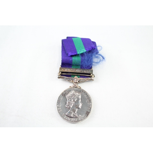 2407 - An Elizabeth II Canal Zone General Service medal presented to LAC G.L Wilkinson 3513437 R.A.F.