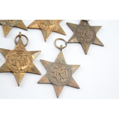 2417 - Ten WWII 1939-1945 Star medals