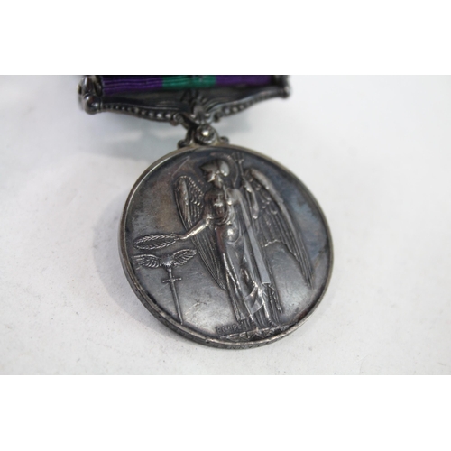 2419 - A George VI General Service medal with Palestine 1945-48 clasp presented to 2629125 Gdsm. D. Tanner ... 