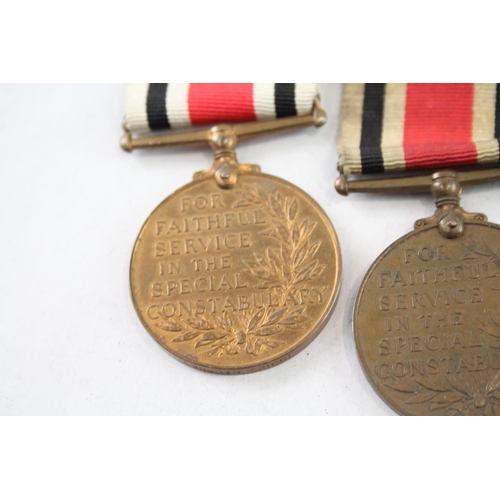 2421 - Four George V medals, two Victory presented to 35112 Pte. M.J. Reddy Glouc. R. and 64453 Pte. A. J. ... 