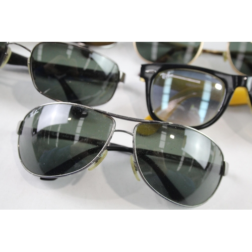 529 - Five pairs of Ray-Ban sunglasses