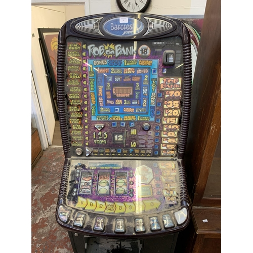 87 - A Barcrest Games 'Rob da Bank' fruit machine - approx. 177cm high x 65cm wide x 61cm deep