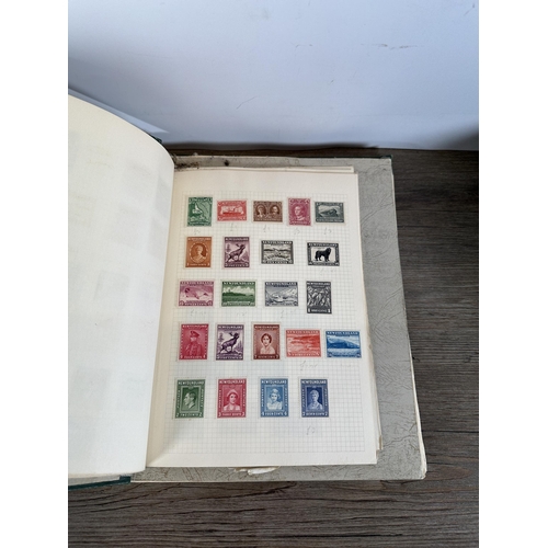 549 - Six albums containing a collection of worldwide stamps