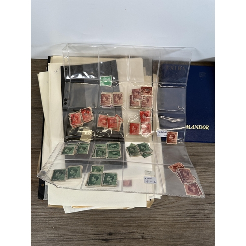 550 - A collection of worldwide stamps