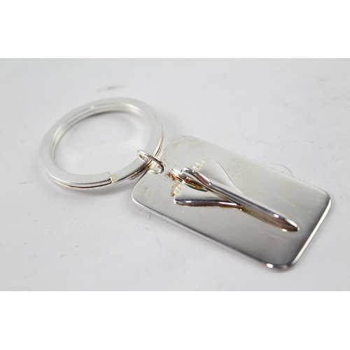 A boxed Links of London sterling silver Concorde keyring - approx