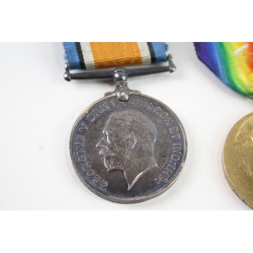 2307 - A WWI medal pair presented to 33019 Sjt. G. Goldstein. North. N.R.