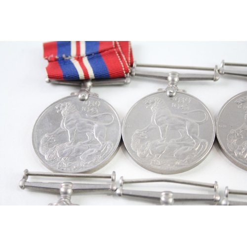 2308 - Ten WWII War medals