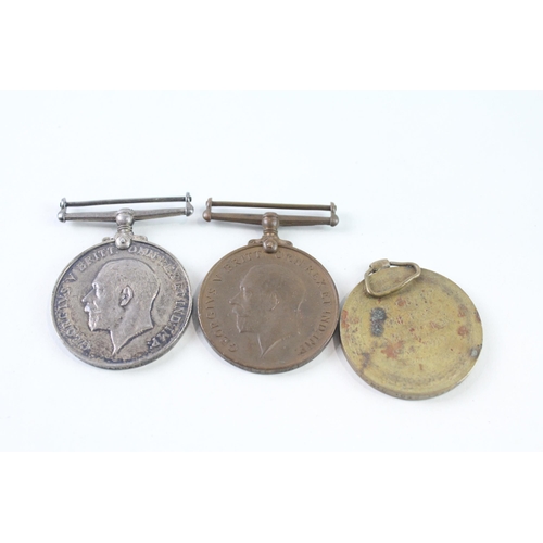 2310 - Three WWI medals, one Victory presented to 7502S. G.W. Burgess. STO. R.N.R., one Mercantile Marine p... 