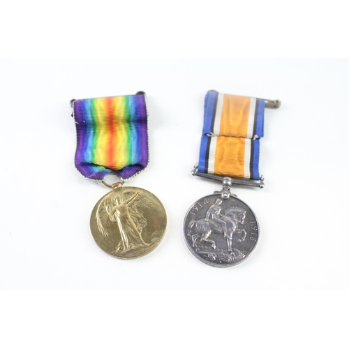 2313 - A WWI medal pair presented to WR-313863 Spr. R.A. Huntington. R.E.