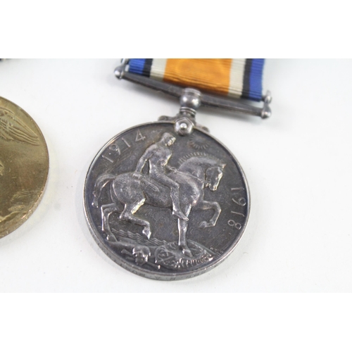 2313 - A WWI medal pair presented to WR-313863 Spr. R.A. Huntington. R.E.