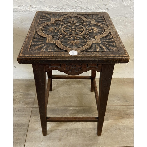 87 - Five occasional tables, one walnut serpentine, one early 20th century John Tucker & Son inlaid mahog... 