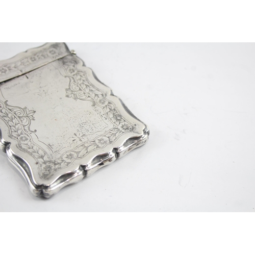 2175 - A sterling silver calling card case - approx. gross weight 47g