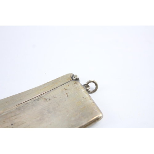 2182 - A sterling silver calling card case - approx. gross weight 46g