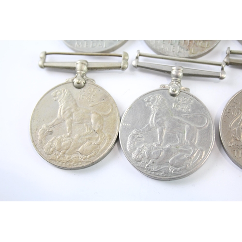 2243 - Ten WWII War & Defence medals