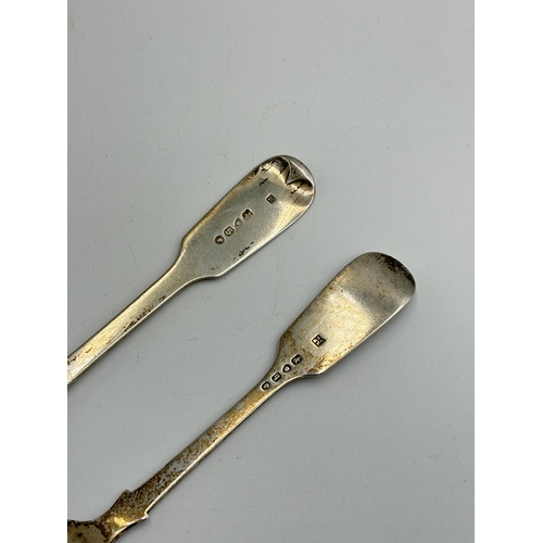 2141 - Two pieces of Victorian H J Lias & Son (Henry John Lias & Henry John Lias) hallmarked London silver ... 