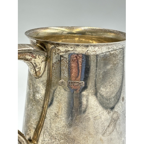 2144 - An Elkington & Co hallmarked Birmingham silver tankard, dated 1961 - approx. gross weight 188g