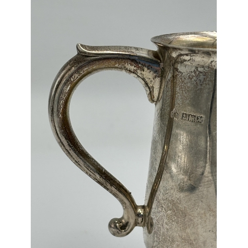 2144 - An Elkington & Co hallmarked Birmingham silver tankard, dated 1961 - approx. gross weight 188g