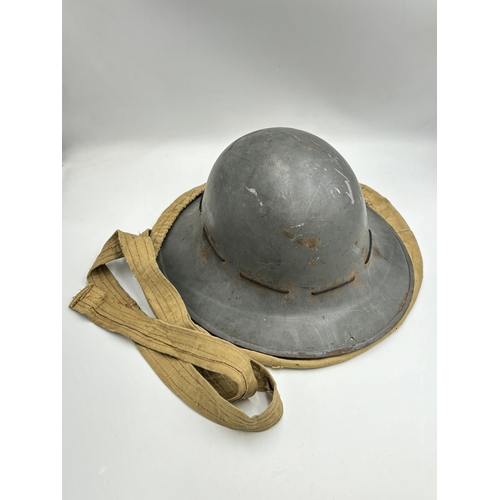 2301 - A WWII British Home Front civilian helmet