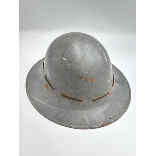 2301 - A WWII British Home Front civilian helmet