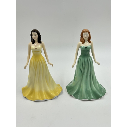 294 - Four Royal Doulton figurines, The Gemstones Collection May 