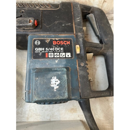 1055 - A Bosch GBH-54/40DCE SDS drill