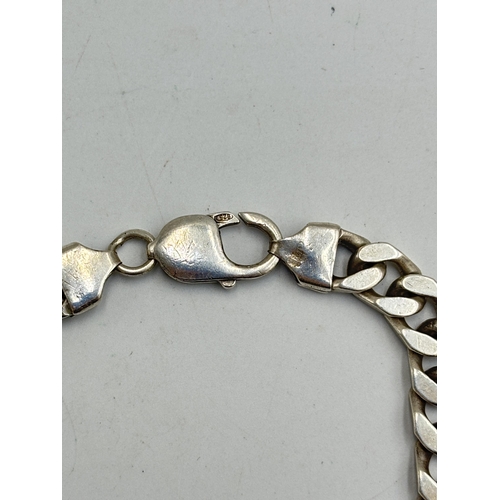 2134H - A silver bracelet - approx. gross weight 32.4g