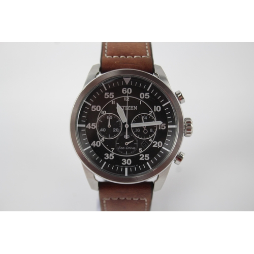 2137 - A Citizen Eco-Drive chronograph quartz men's wristwatch