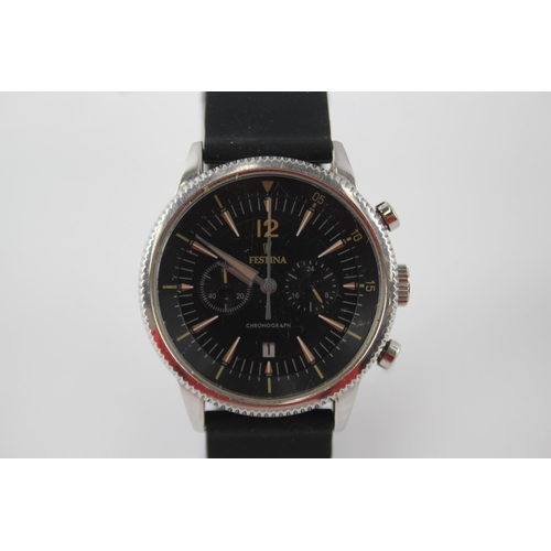 2138 - A Festina chronograph quartz men's wristwatch