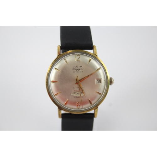 2142 - A mid 20th century Avia Daytime automatic men's wristwatch