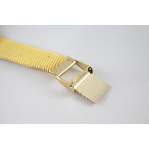 2144 - An Original gold tone hand wind men's wristwatch