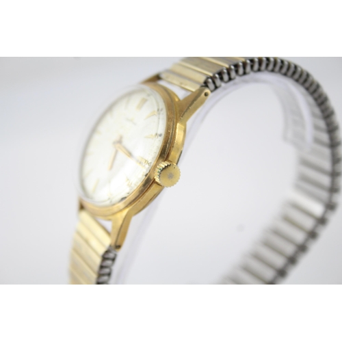 2148 - A mid 20th century Certina gold tone hand wind men's wristwatch