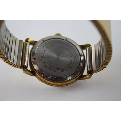 2151 - A mid 20th century Poljot gold tone hand wind men's wristwatch