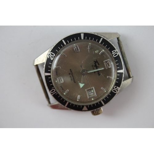 2152 - A mid 20th century Trafalgar Diver hand wind men's wristwatch