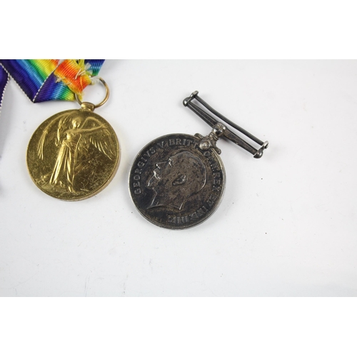 2276 - A WWI medal pair presented to 159247 Spr. G.A. Abbey RE.