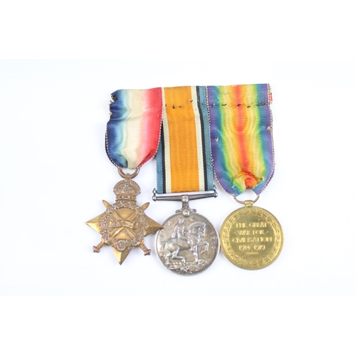 2281 - A mounted WWI 1914-15 Star medal trio, low number presented to T1-231 Dvr. A. Clarke ASC.