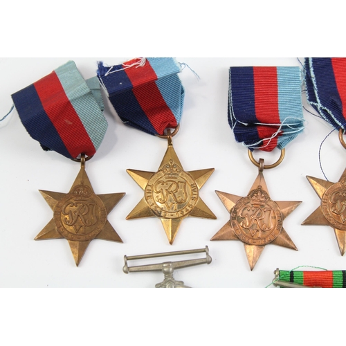 2284 - Ten WWII medals