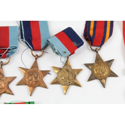 2284 - Ten WWII medals