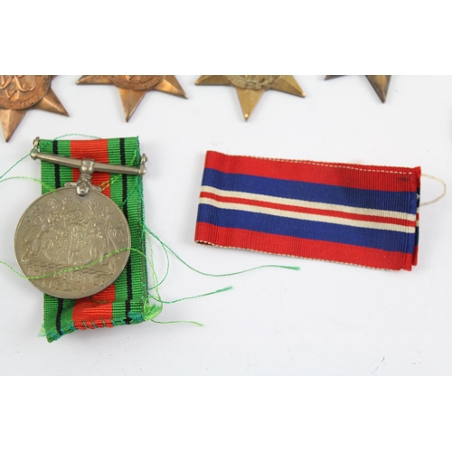 2284 - Ten WWII medals