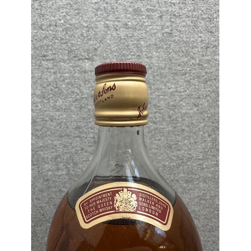 591 - A 1L bottle of Johnnie Walker Red Label blended Scotch whisky - bottled at 43% vol.