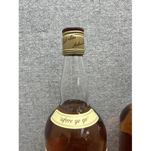 599 - Two bottles of Bell's Extra Special Old Scotch whisky, one 1.13L bottled at 43° G.L. (Gay-Lussac sca... 