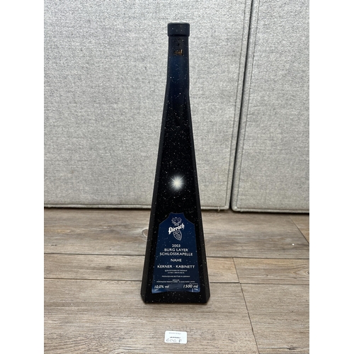 606F - An 150cl bottle of 2003 Pieroth Blue Burg Layer Nahe Kerner Kabinett Schlosskapelle Qualitätswein Ge... 