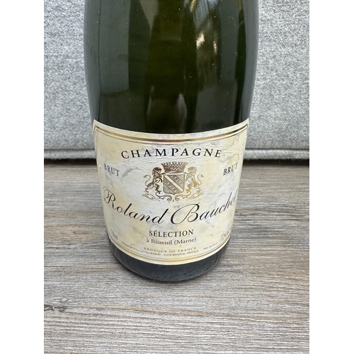 606J - Two 75cl bottles of Roland Bauchet Sélection brut Champagne sparkling wine - bottled at 12% vol.