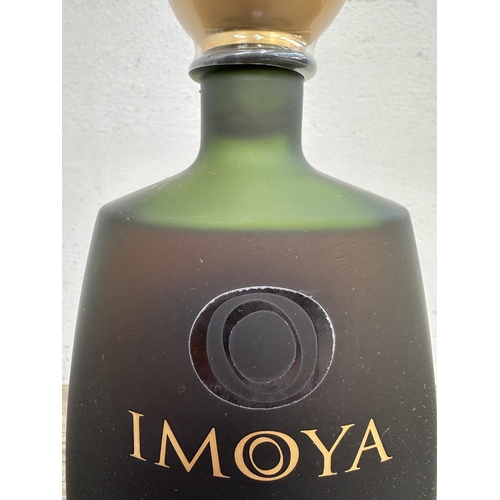 A 75cl bottle of Imoya VSOP Fine Cape Alambic South African brandy ...