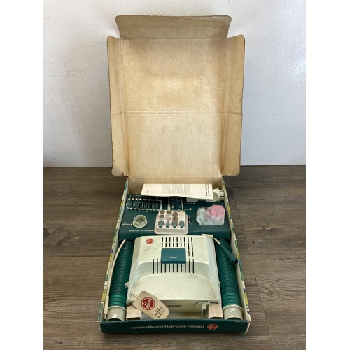 538 - Three mid 20th century boxed items, one Cona New Model coffee maker, Ronson Escort 2000 hair dryer a... 